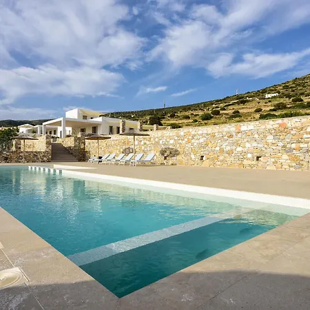 Stunning New With Great Pool Area, Magnificent Panoramic Sea View - Paros