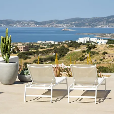 Villa Stunning New With Great Pool Area, Magnificent Panoramic Sea View - Paros Alikí