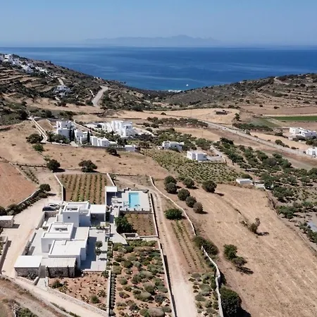 Stunning New With Great Pool Area, Magnificent Panoramic Sea View - Paros Alikí