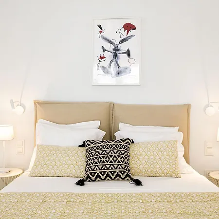 Stunning New With Great Pool Area, Magnificent Panoramic Sea View - Paros Villa Alikí