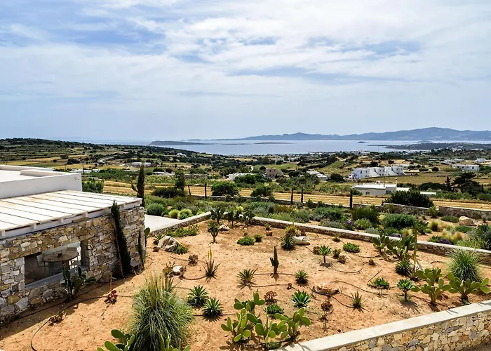 Stunning New With Great Pool Area, Magnificent Panoramic Sea View - Paros * Alikí