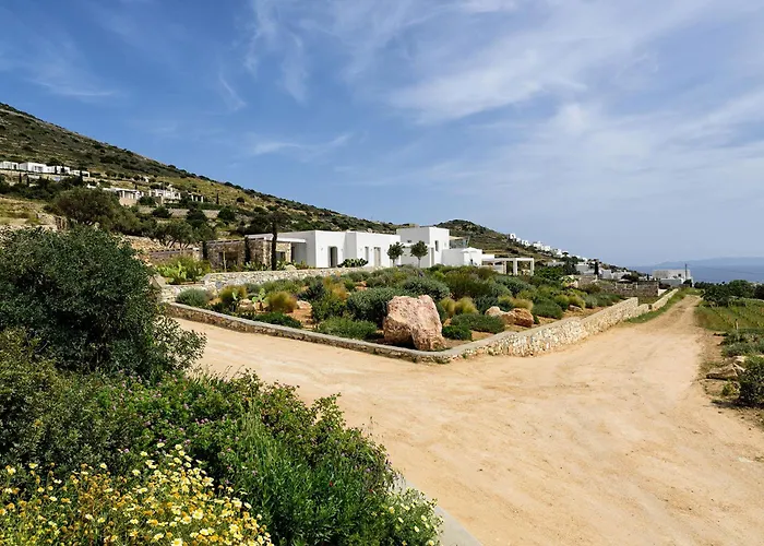 Stunning New With Great Pool Area, Magnificent Panoramic Sea View - Paros