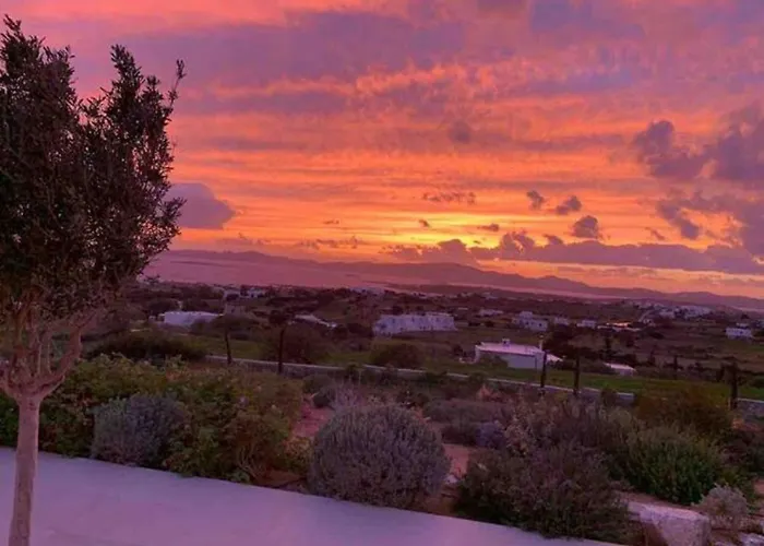 Stunning New With Great Pool Area, Magnificent Panoramic Sea View - Paros *