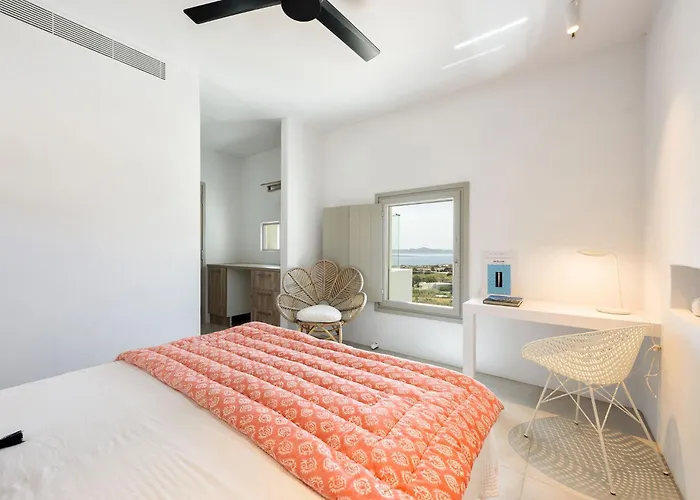 Villa Stunning New With Great Pool Area, Magnificent Panoramic Sea View - Paros