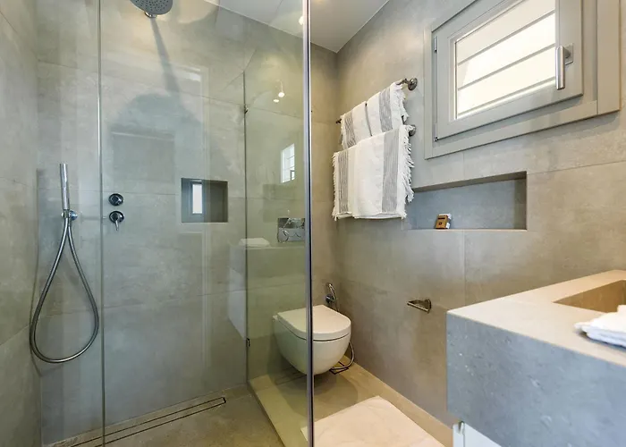 Villa Stunning New With Great Pool Area, Magnificent Panoramic Sea View - Paros