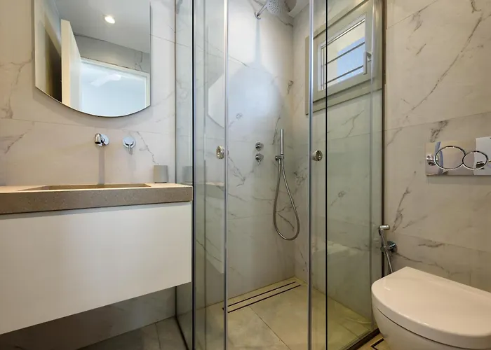 Stunning New With Great Pool Area, Magnificent Panoramic Sea View - Paros