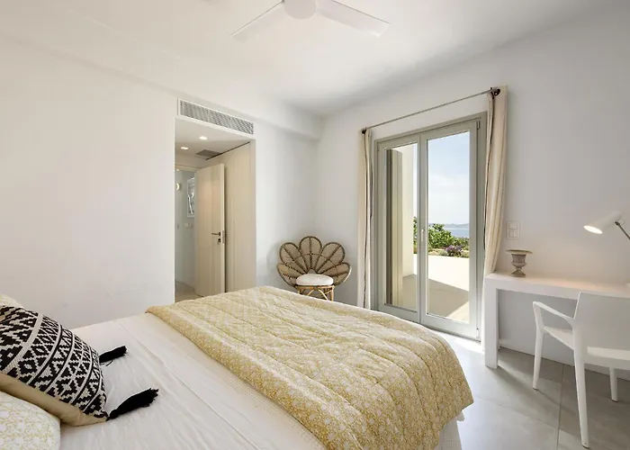 Villa Stunning New With Great Pool Area, Magnificent Panoramic Sea View - Paros *